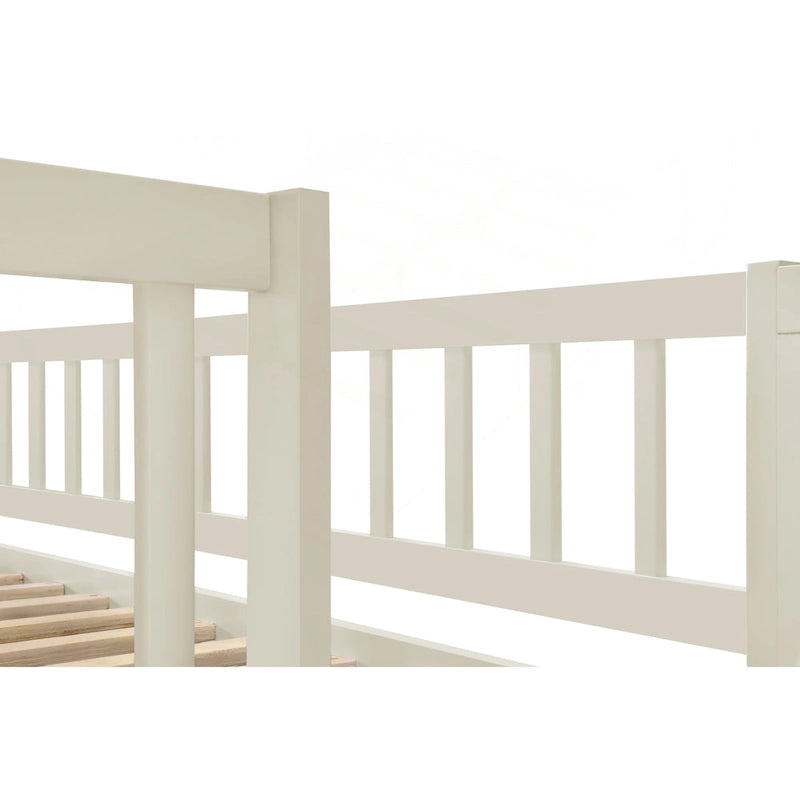 Versatile Stairway Bunk Bed with Extra Storage and Safety Features