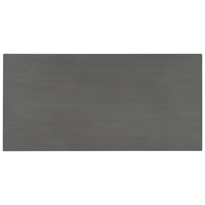Gray/Espresso Distressed Counter Height Dining Set for 6, Table + 4 Chairs + Bench