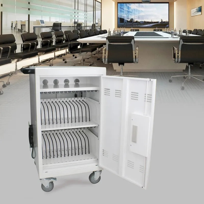 Mobile Charging Cart and Cabinet