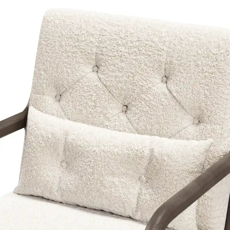 Lounge Accent Chair with Arms | Grey / Black / Brown / Green / White | PU or Velvet | Single