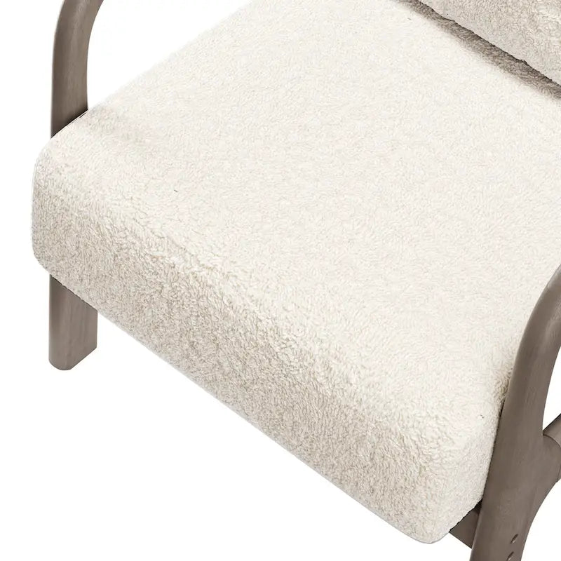 Lounge Accent Chair with Arms | Grey / Black / Brown / Green / White | PU or Velvet | Single