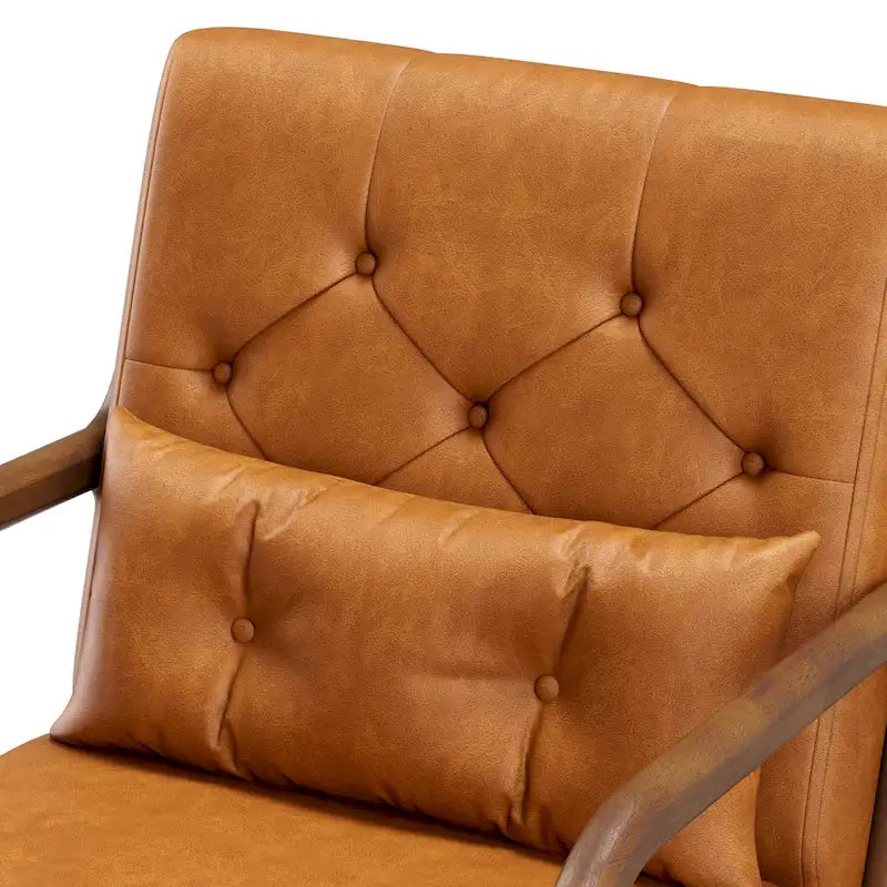 Lounge Accent Chair with Arms | Grey / Black / Brown / Green / White | PU or Velvet | Single