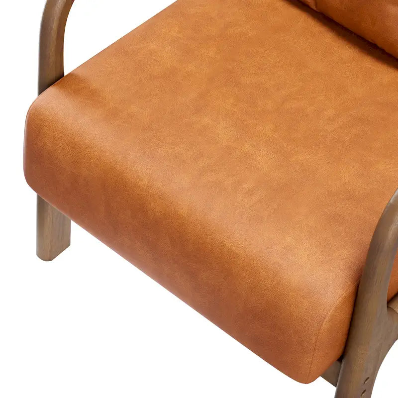 Lounge Accent Chair with Arms | Grey / Black / Brown / Green / White | PU or Velvet | Single