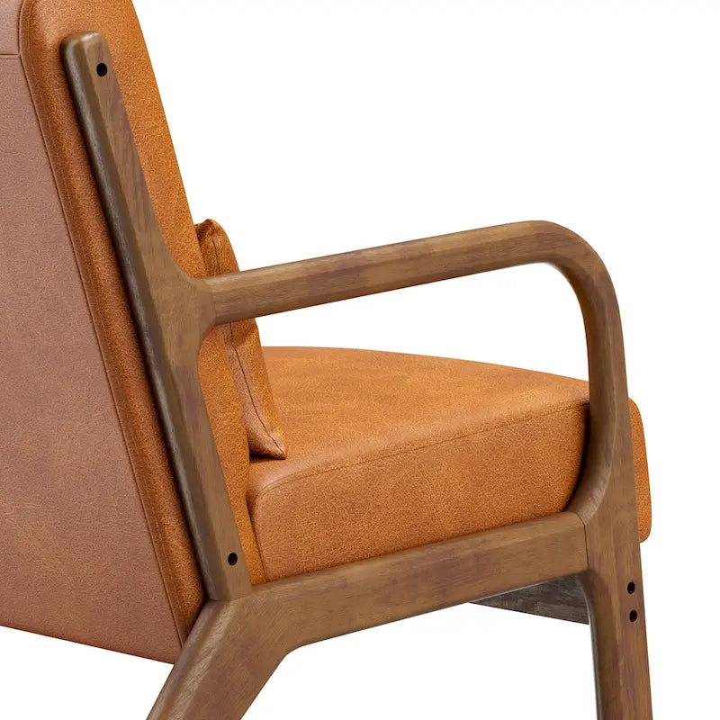 Lounge Accent Chair with Arms | Grey / Black / Brown / Green / White | PU or Velvet | Single