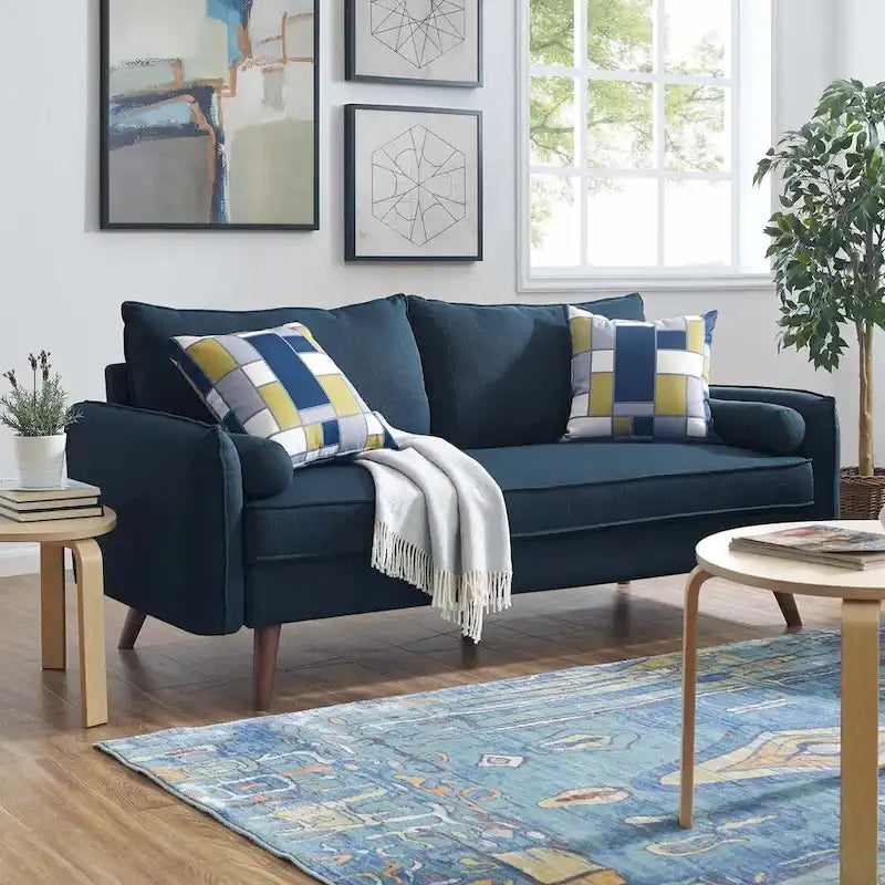  Hedeby Upholstered Fabric Sofa - 32.5L x 72W x 33.5H
