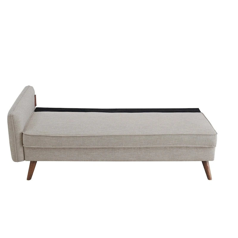 White/Azure/Beige/Teal/Gray Fabric Sofa, 2-Seater