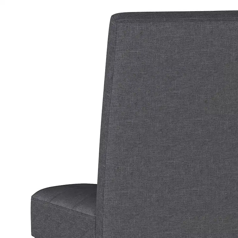 Tufted Faux Leather Parson Dining Chair, Set of 2 – Multiple Colors