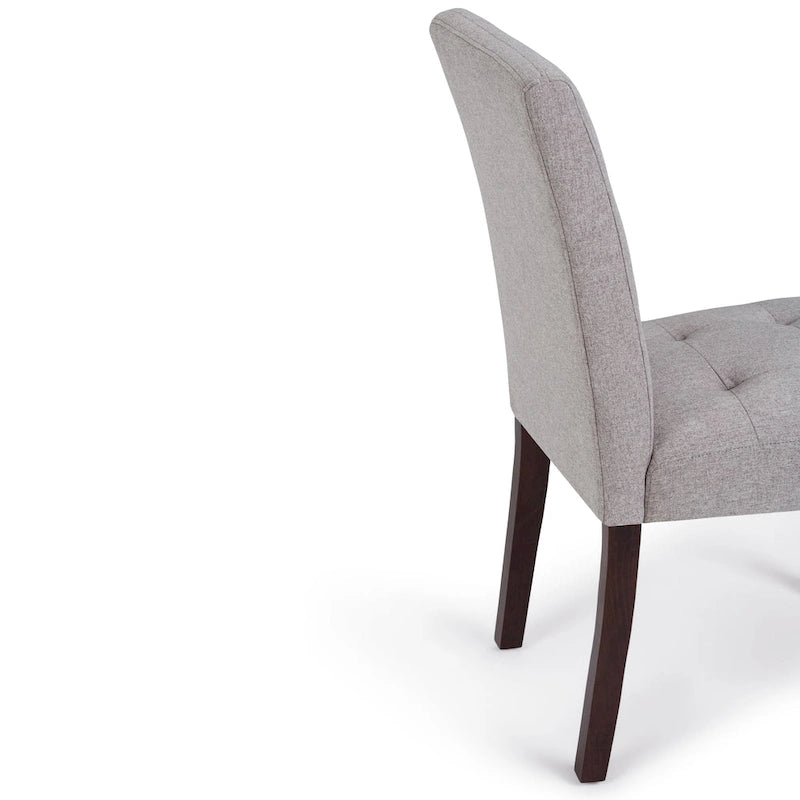 Tufted Faux Leather Parson Dining Chair, Set of 2 – Multiple Colors
