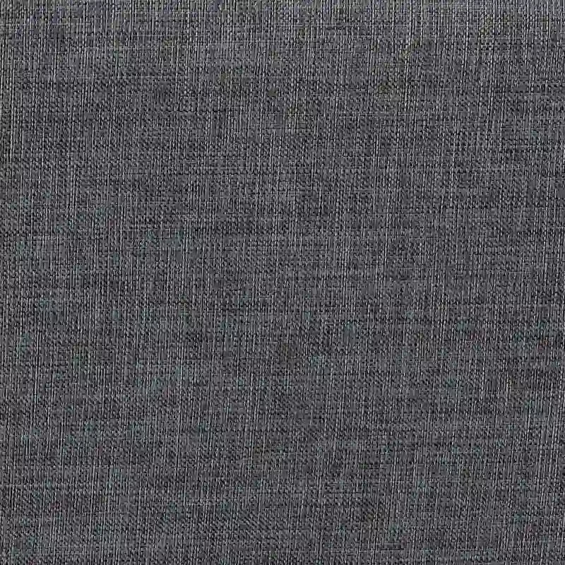 Grey / Beige Queen Daybed with Twin Trundle, Tufted Linen Fabric, Sleeps 2