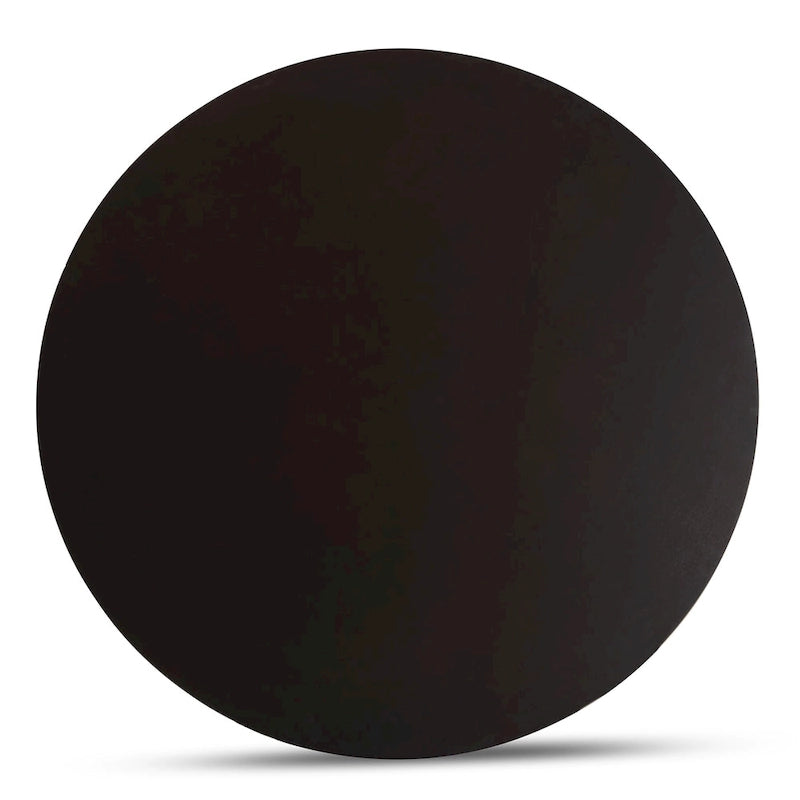 Grey / Dark Brown Modern Round Dining Set – 5-Seat or 7-Seat