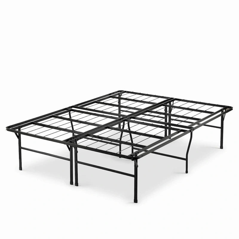 Black Queen Steel Mattress Foundation, 1-Person