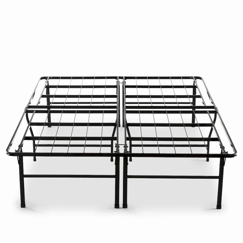 Black Queen Steel Mattress Foundation, 1-Person