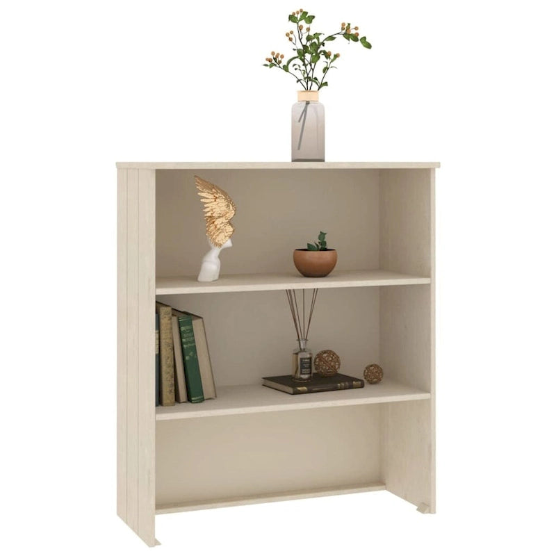 vidaXL Cabinet Top for Highboard Sideboard with Shelves HAMAR Solid Wood Pine - 33.5x13.8x39.4