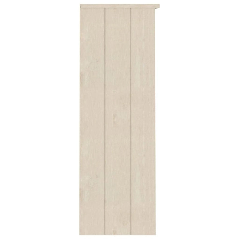 vidaXL Cabinet Top for Highboard Sideboard with Shelves HAMAR Solid Wood Pine - 33.5x13.8x39.4