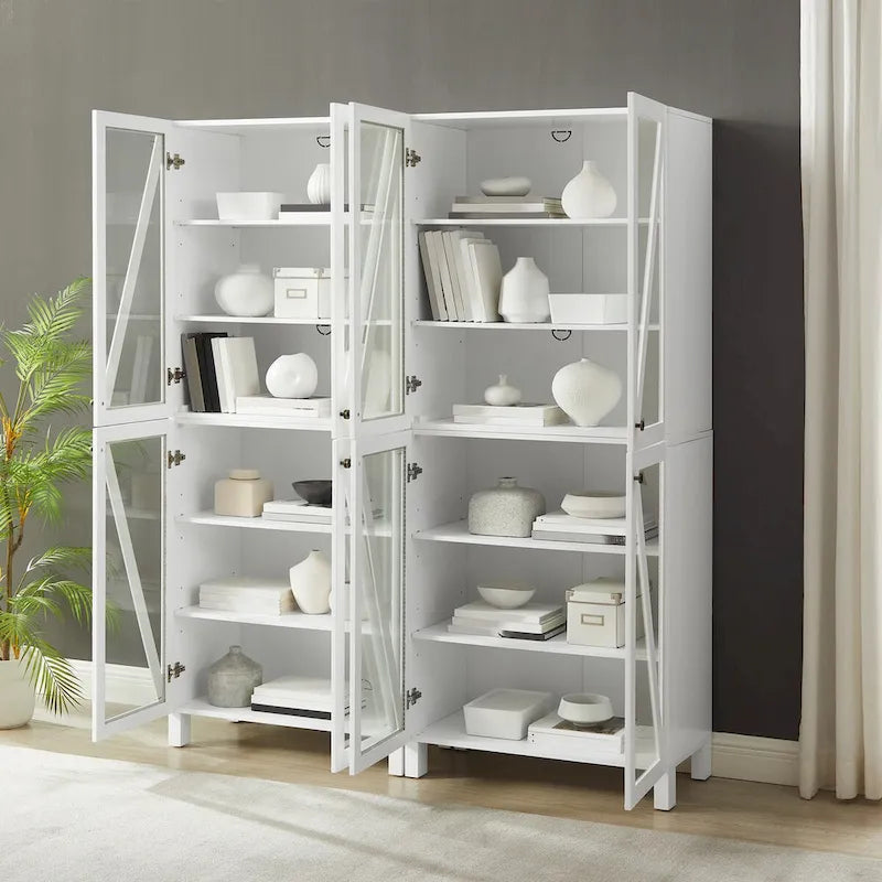 Crosley Cassai 2Pc Storage Pantry Set