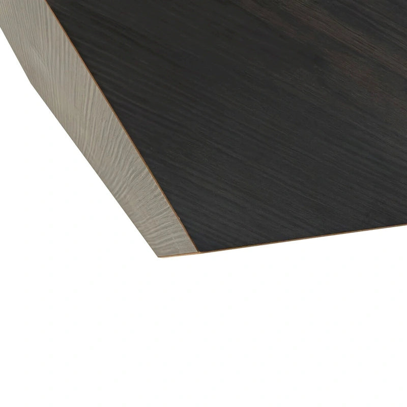 Cat Kennel Side Table, Antique Brown/Cement Grey/Black Brown/White Oak, 1-Cat, MDF