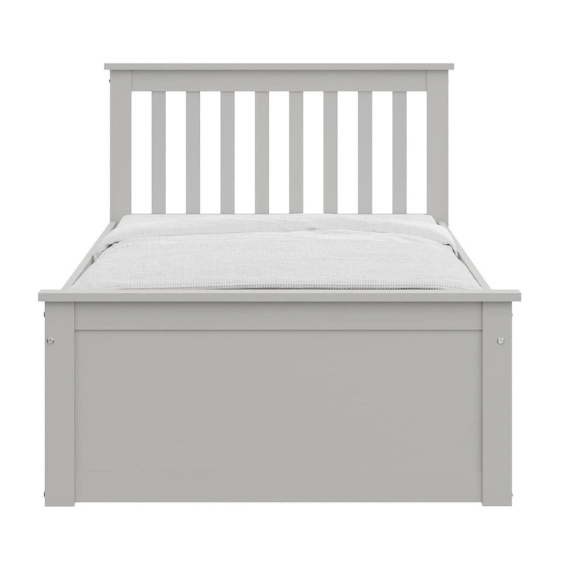 Yes4wood Twin Trundle Bed for Kids, Solid Wood
