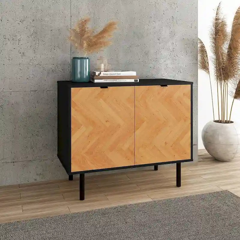 Manhattan Comfort Mid-Century Modern Liam Accent Cabinet