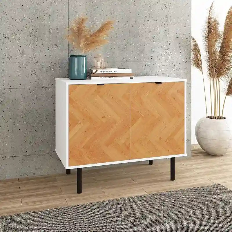 Manhattan Comfort Mid-Century Modern Liam Accent Cabinet