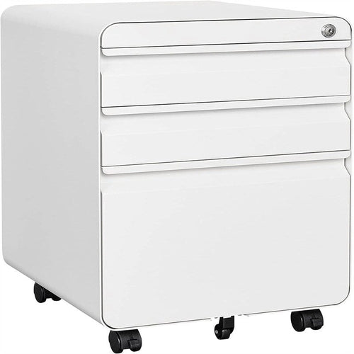 3 Drawer Mobile File Cabinet