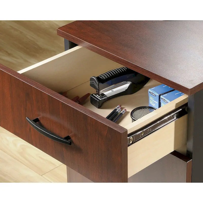 Classic Cherry 3-Drawer File Pedestal, 1-Person