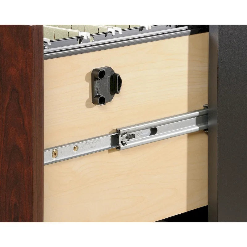 Classic Cherry 3-Drawer File Pedestal, 1-Person