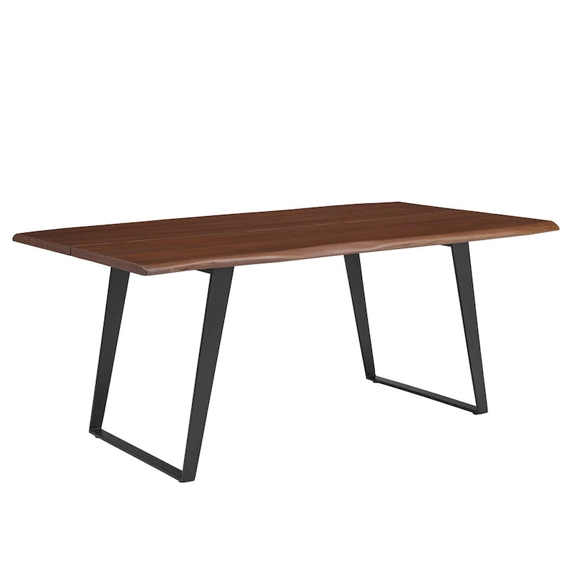 Viggo 74 Live Edge Acacia Wood Dining Table