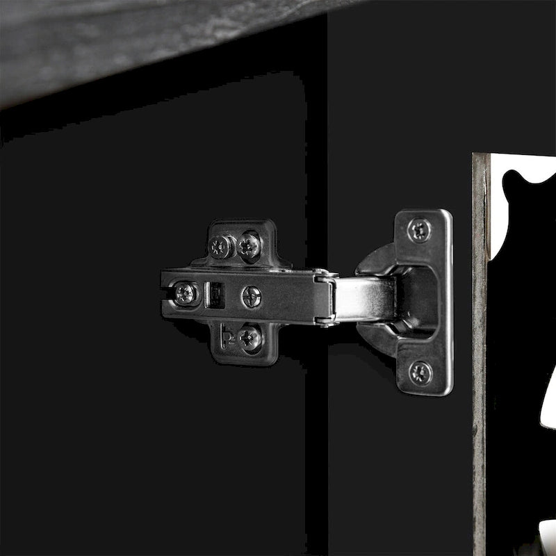 Hollow Four Door Antique Cabinet