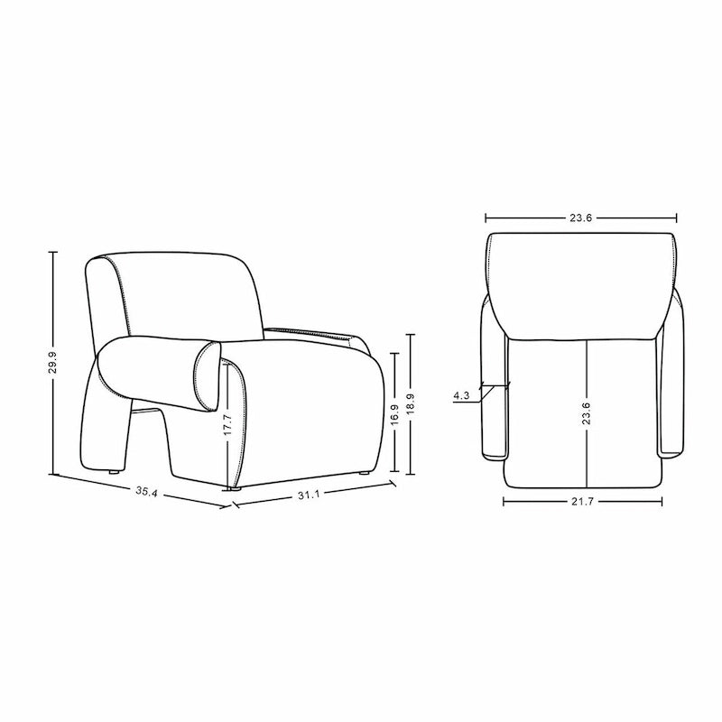 3 Piece Modern Verandah Chenille Multi Sofa Set